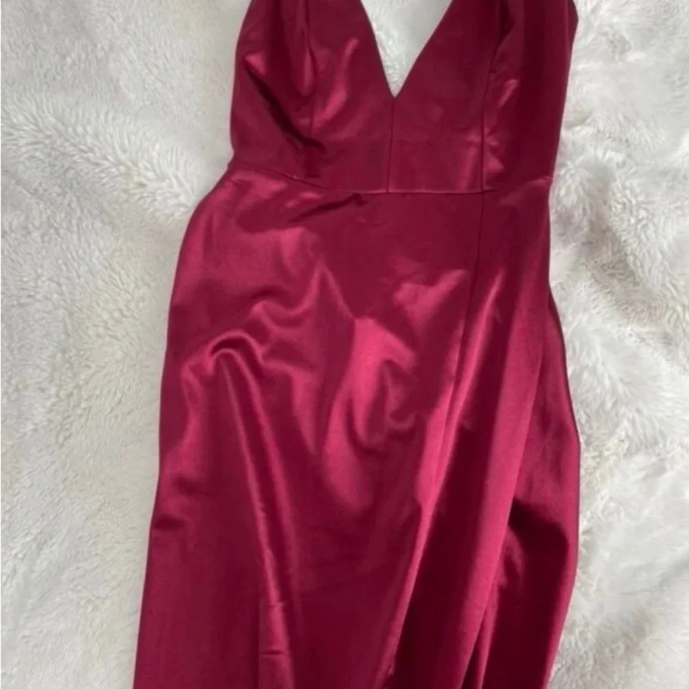 SATIN SLIP DRESS - Picture 2 of 2
